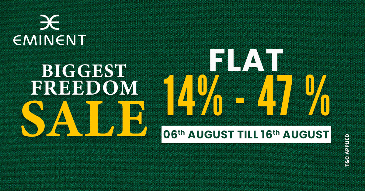 Eminent Freedom Sale 2026: 14% to 47% Off | Azadi Sale