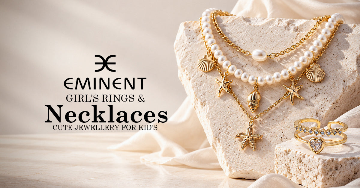 Girls' Rings and Necklaces: Cute Jewellery for Kids | Eminent