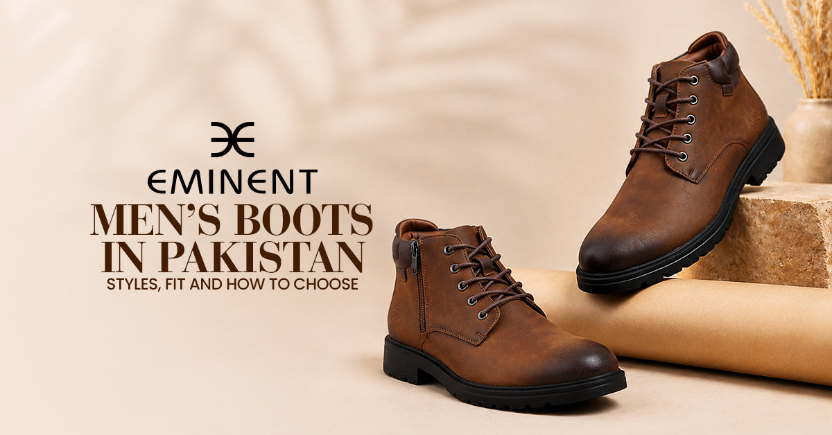 Men's Boots in Pakistan: Styles, Fit, and How to Choose