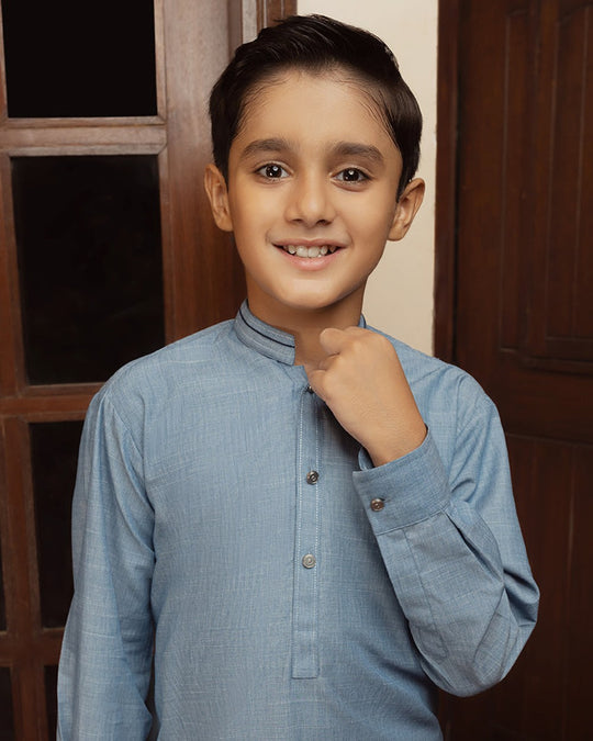 Eminent Boys Shalwar Suit - Blue, Boys Shalwar Kameez, Eminent, Chase Value