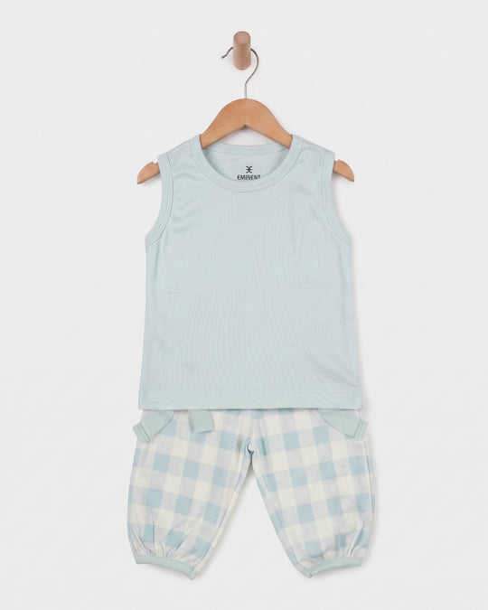 Newborn Girls' Cotton Co-ord Set