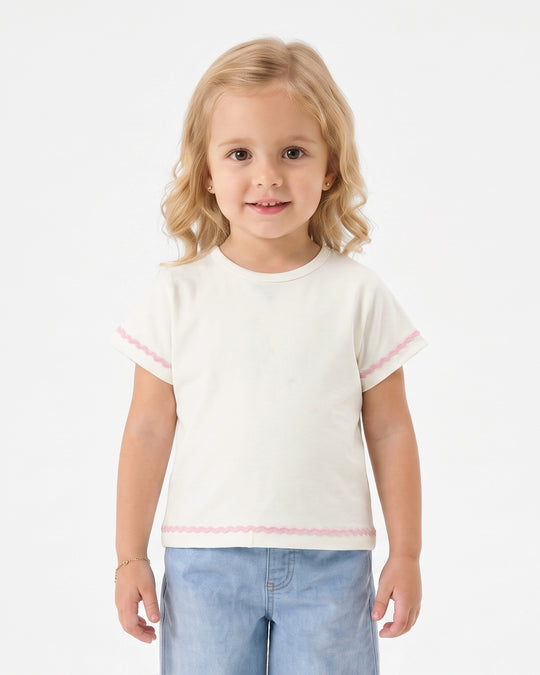 Girls' Half Sleeves T-Shirt