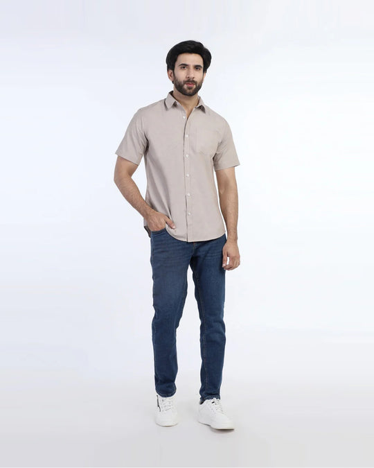 Men's Casual Half Sleeves Shirt