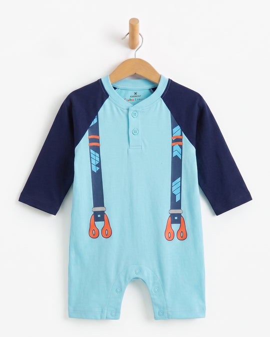 Newborn Boys Full Sleeves Romper