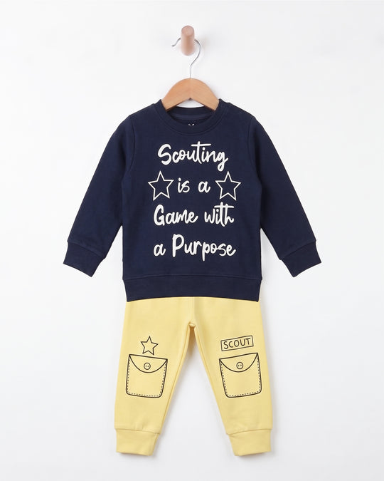 Newborn Boys' 3Pcs Suit