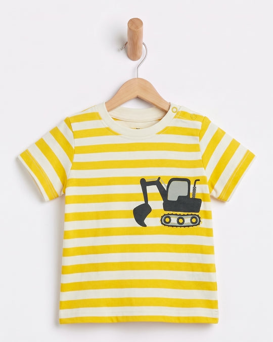 Newborn Boys Interlock T-Shirt