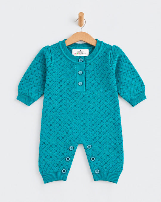 Newborn Girls Sweater Romper