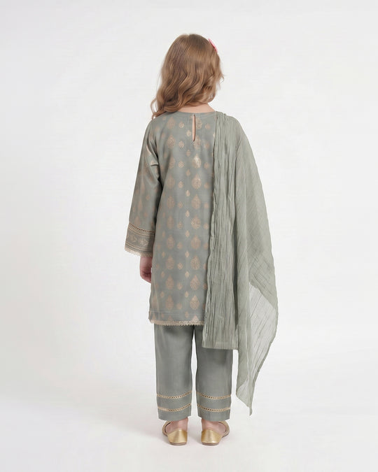 Girls' Signature Embroidered 3Pc Suit