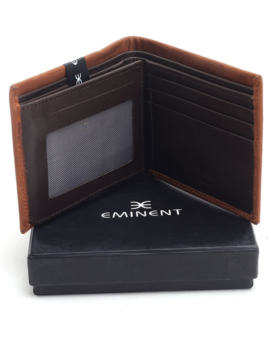Eminent Suede Leather Wallet - Tan, Men's Wallets, Eminent, Chase Value
