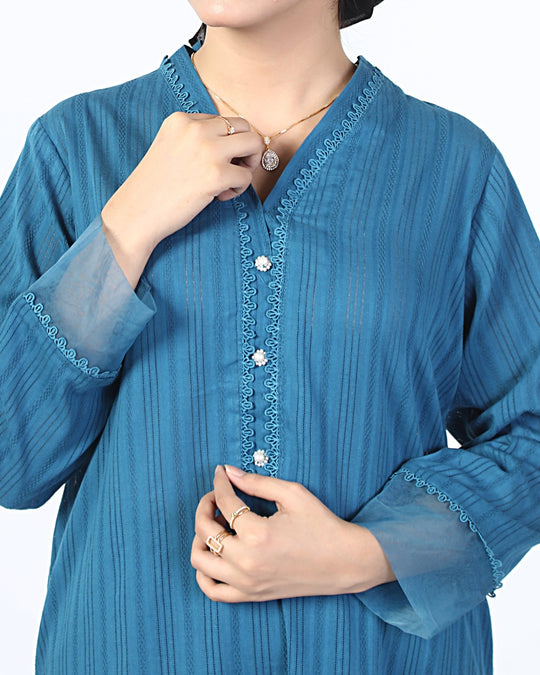 Eminent Women's Fancy Kurti - Blue, Women Ready Kurtis, Eminent, Chase Value