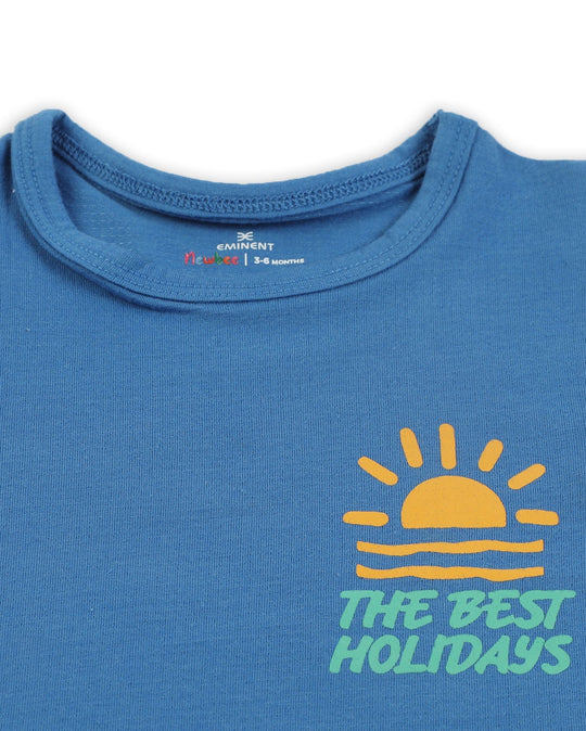 Eminent Newborn Boys Sando - Blue, Newborn Boys Shirts & T-Shirts, Eminent, Chase Value
