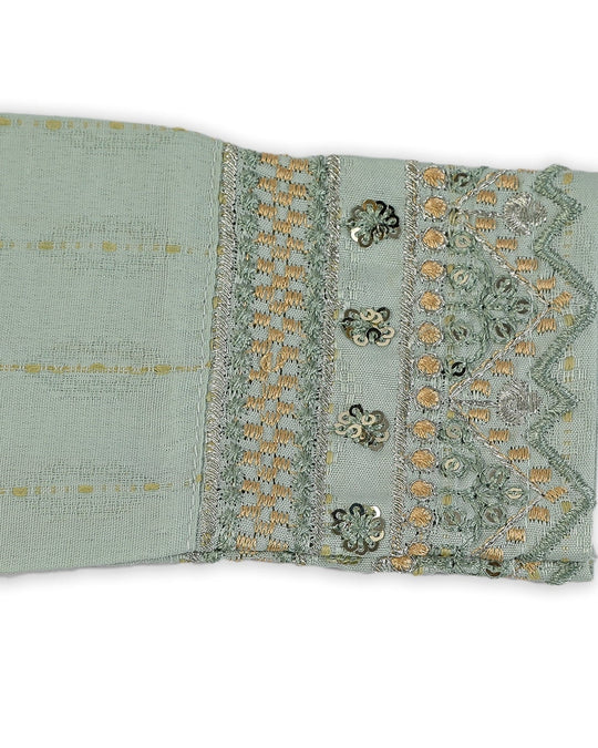 Eminent Girls Embroidered 3Pcs Shalwar Suit - Sea Green, Girls Shalwar Kameez, Eminent, Chase Value