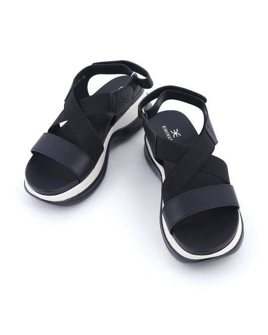 Eminent Women's Softy Sandal - Black, Women Sandals, Eminent, Chase Value