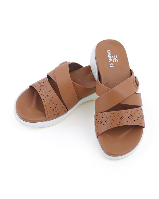 Eminent Women's Softy Slipper - Khaki, Women Slippers, Eminent, Chase Value