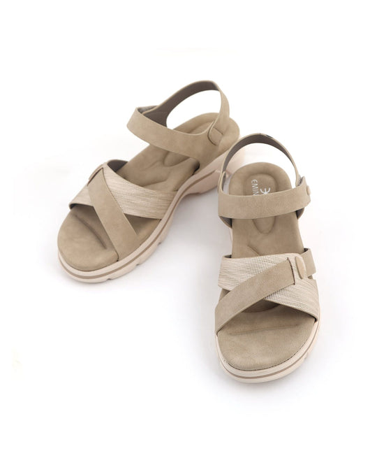 Eminent Women's Softy Sandal - Khaki, Women Sandals, Eminent, Chase Value