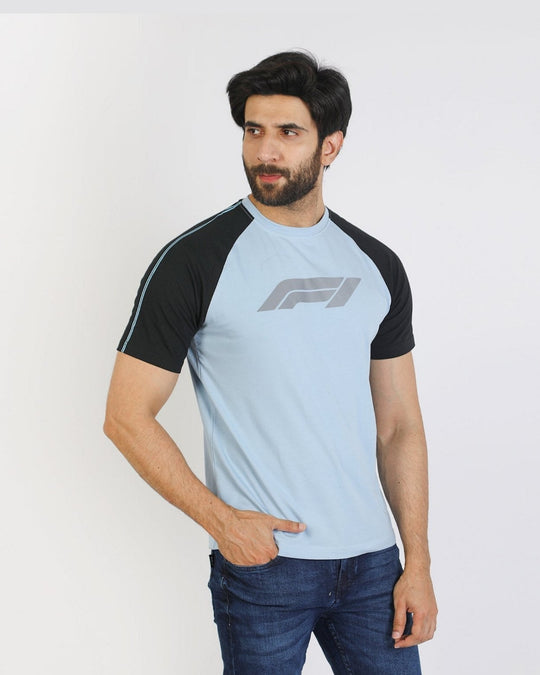 Eminent Men's Half Sleeves T-Shirt - Celestial, Men's T-Shirts & Polos, Eminent, Chase Value