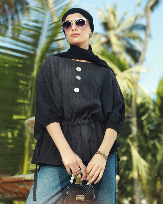 Eminent Women's Causal Shirt - Black, Women T-Shirts & Tops, Eminent, Chase Value