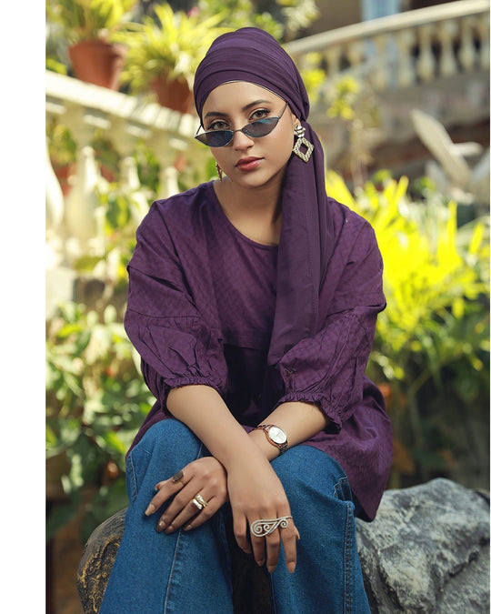 Eminent Women's Western Top - Purple, Women T-Shirts & Tops, Eminent, Chase Value