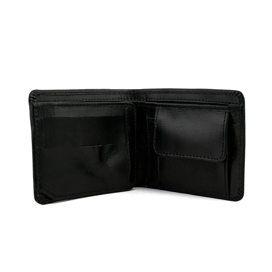 Eminent Leather Wallet - Black, Men's Wallets, Eminent, Chase Value