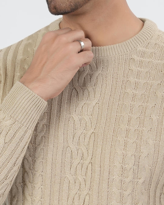 Eminent Men's Round Neck Full Sleeves Sweater