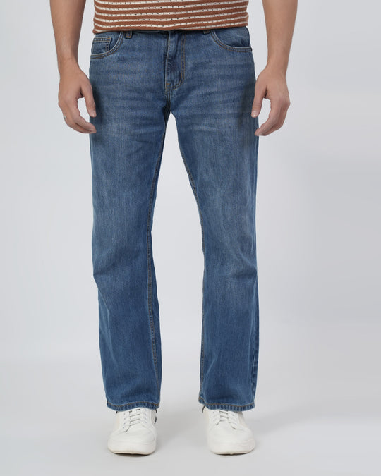 Eminent Men's Loose Fit Denim Pant