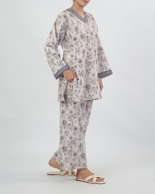 Women's Printed 2pcs Suit