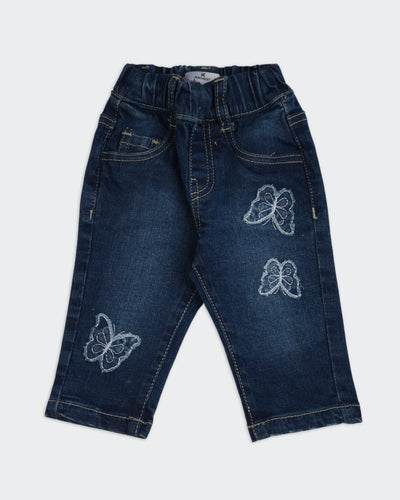Newborn Girls Denim Pant