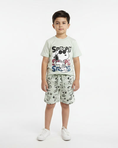 Boys Half Sleeves Co-Ord Set