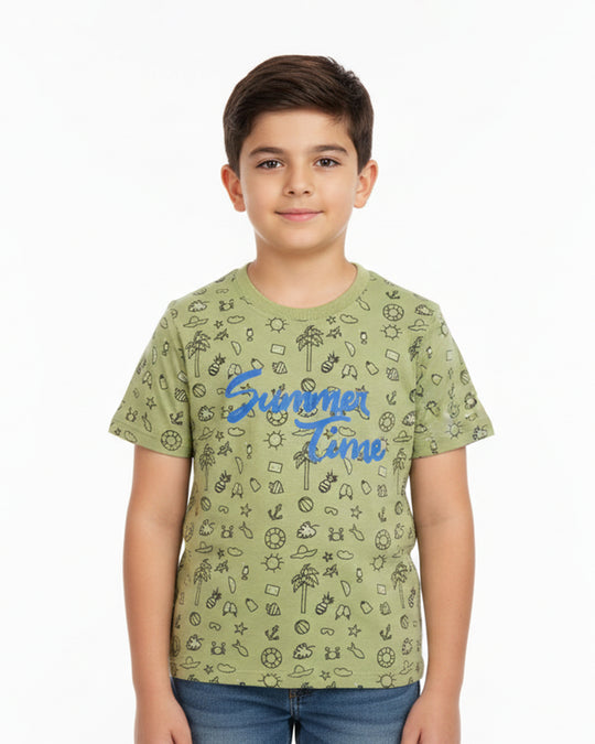 Boys Half Sleeves T-Shirt