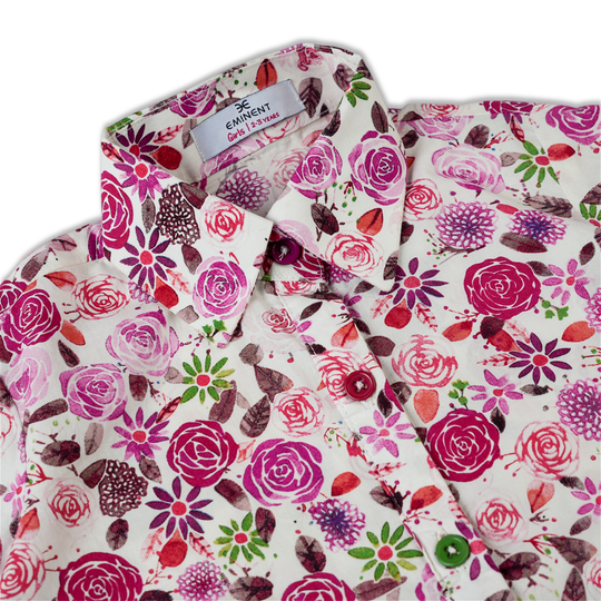 Eminent Girls Woven Frock - Multi Color, Girls Frocks, Eminent, Chase Value