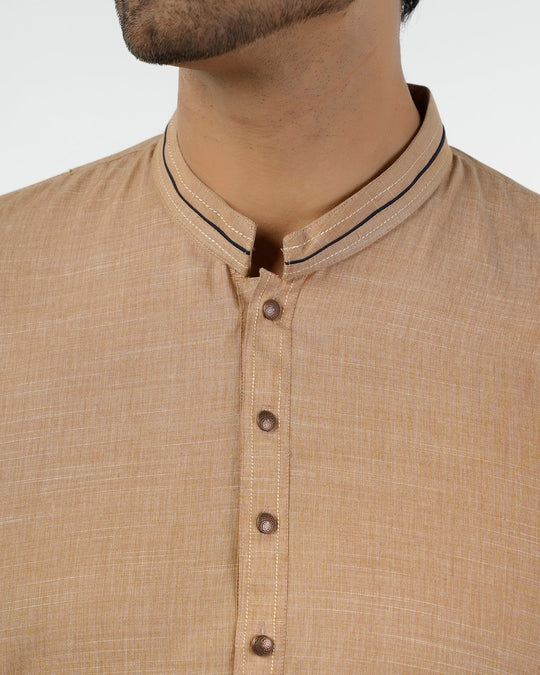 Eminent Men's Kurta Shalwar Suit - Beige, Men's Shalwar Kameez, Eminent, Chase Value