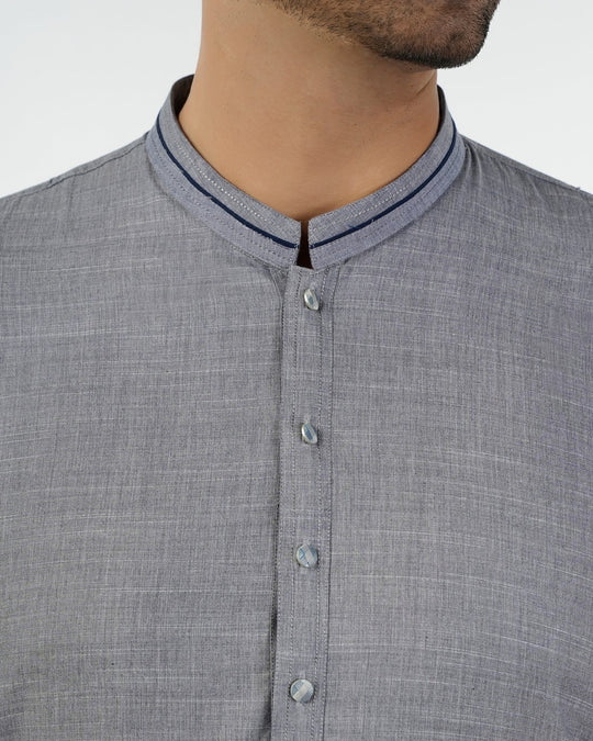 Eminent Men's Kurta Shalwar Suit - Grey, Men's Shalwar Kameez, Eminent, Chase Value