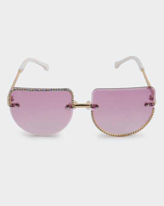 Rimless Square Fashion Sunglasses