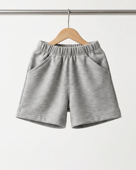 Newborn Girls Interlock Shorts