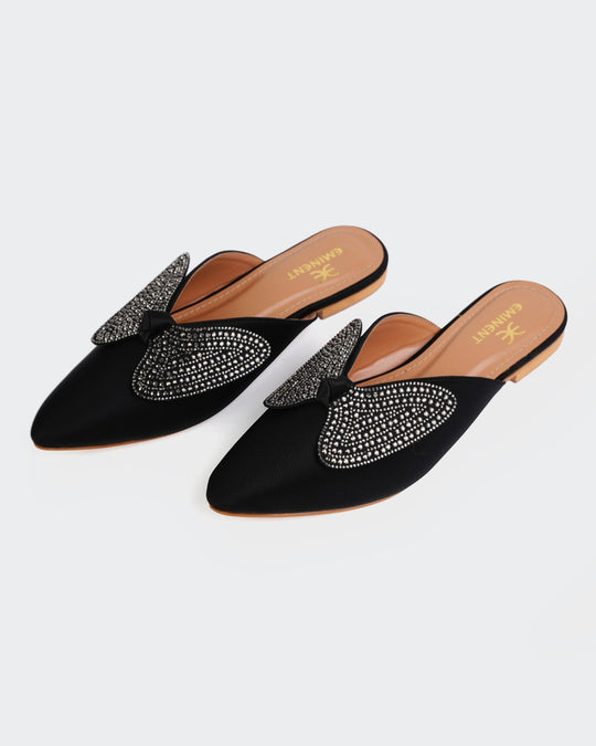 women backless pump
