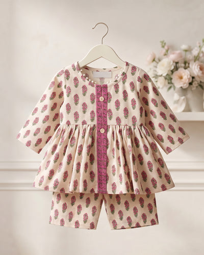 Newborn Girls’ 2-Pcs Suit