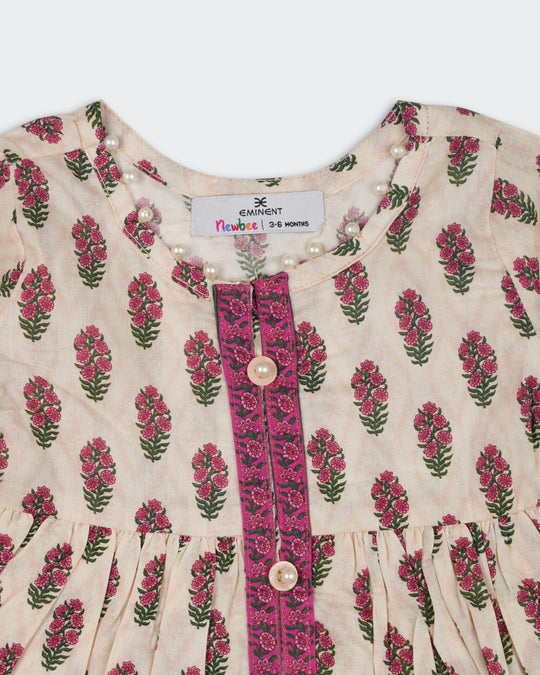 Newborn Girls’ 2-Pcs Suit