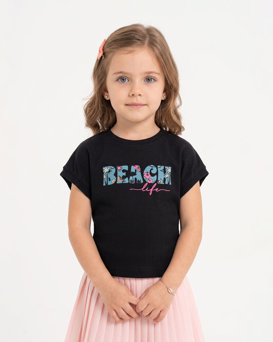 GIrls' Graphic Jersey Top