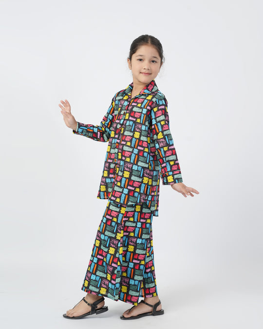 Eminent Girls Chickenkari Printed 2Pcs Shalwar Suit