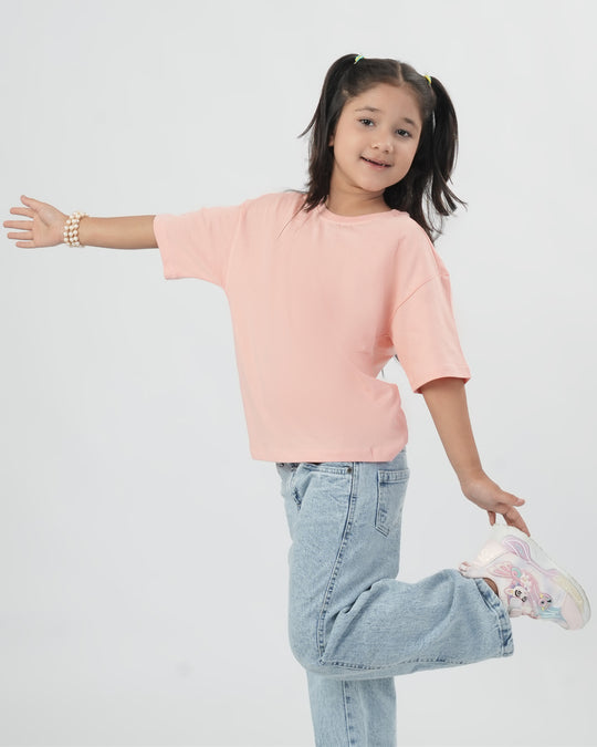 Girls' Half Sleeves T-Shirt