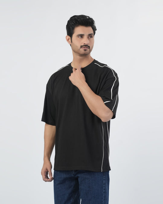Solid Jersey Over Size T-Shirt