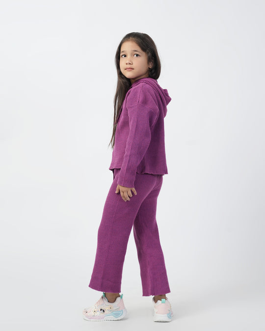 Eminent Girls Co-Ord Set - Purple