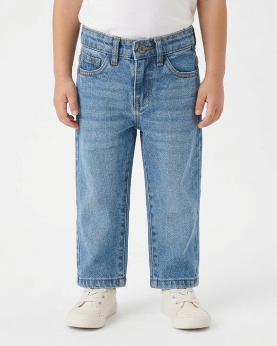 Boys' Straight Fit Denim Pant