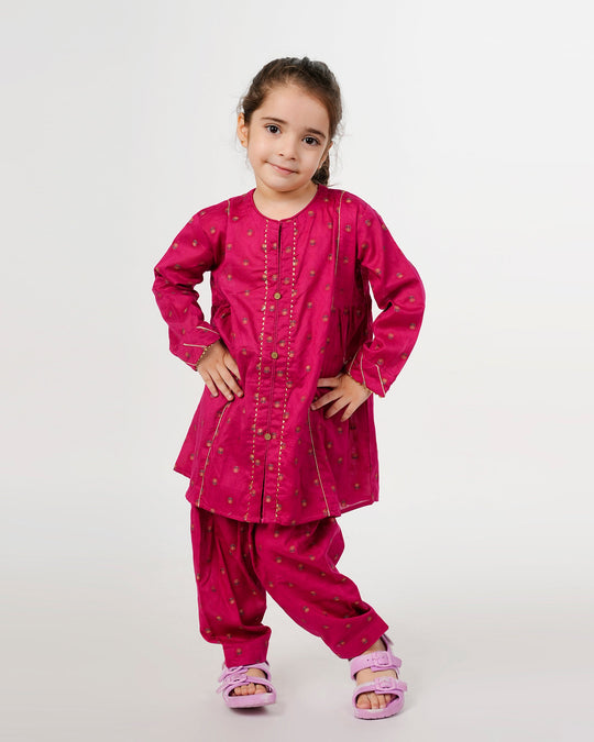 Eminent Girls Printed Shalwar Suit - Pink, Girls Shalwar Kameez, Eminent, Chase Value