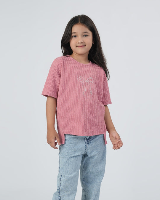 Girls' Half Sleeves T-Shirt