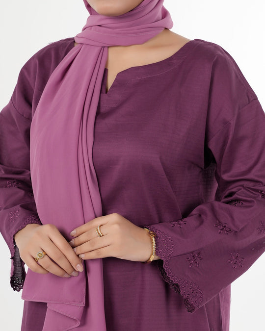 Eminent Women's Embroidered 02 Pcs Suit