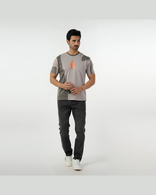 Eminent Men's Half Sleeves T-Shirt - Light Grey, Men's T-Shirts & Polos, Eminent, Chase Value