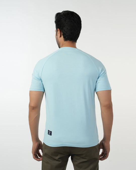Eminent Men's Half Sleeves T-Shirt - Blue, Men's T-Shirts & Polos, Eminent, Chase Value