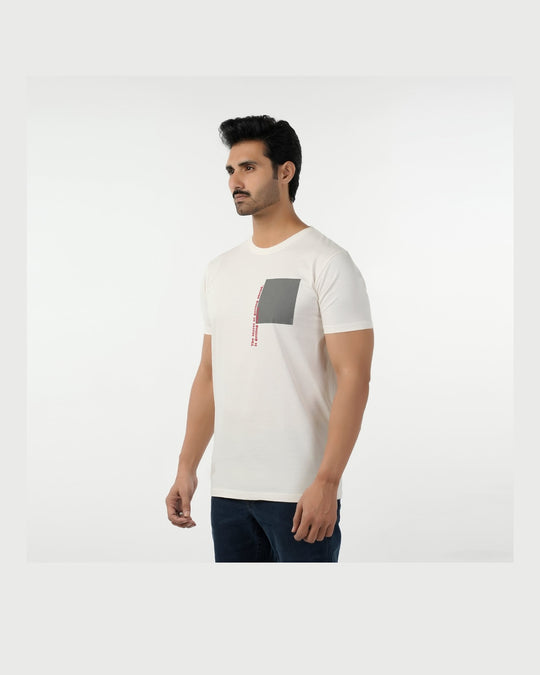 Eminent Men's Half Sleeves T-Shirt - White, Men's T-Shirts & Polos, Eminent, Chase Value