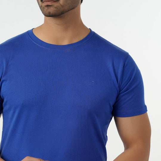 Eminent Men's Round Neck Half Sleeves T-Shirt - Dark Blue, Men's T-Shirts & Polos, Eminent, Chase Value